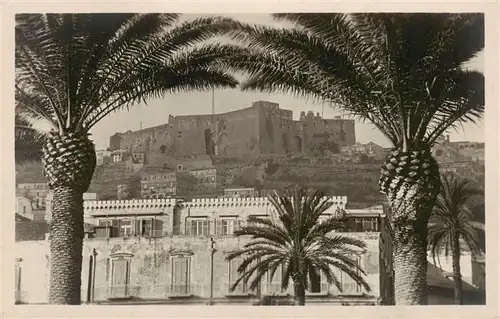 AK / Ansichtskarte 73898186 Napoli_Neapel_IT Il Castel San Elmo visto dal Largo della Vittoria 
