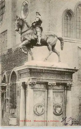 AK / Ansichtskarte  Venezia_Venedig Monumento a Colleoni Venezia Venedig