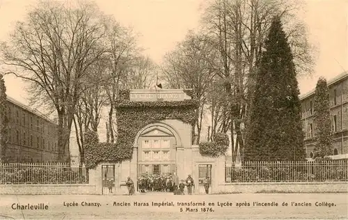 AK / Ansichtskarte  Charleville_-Mezieres_08 Lycee Chanzy Ancien Haras Imperial transforme en Lycee apres lincendie de lancien College Mars 1876 
