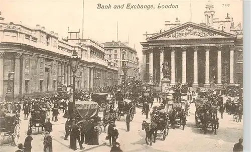 AK / Ansichtskarte  London__UK Bank and Exchange 