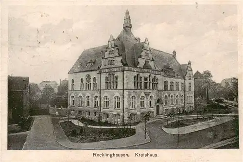 AK / Ansichtskarte 73898215 Recklinghausen__Westfalen Kreishaus 