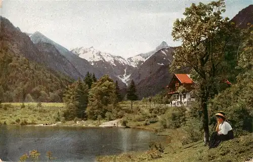 AK / Ansichtskarte  Oberstdorf Christlessee Alpen Oberstdorf