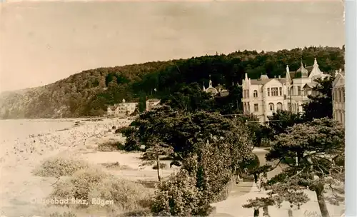 AK / Ansichtskarte 73898247 Binz_Ruegen Blick zum Strand Promenade Binz_Ruegen