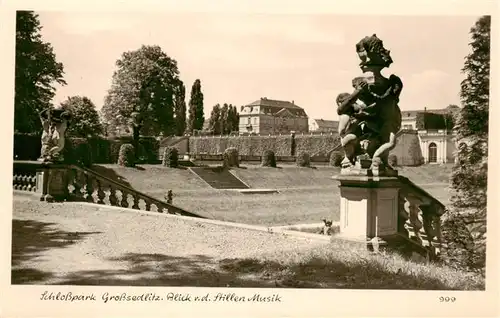 AK / Ansichtskarte  Grosssedlitz_Heidenau Schlosspark Blick von der Stillen Musik 