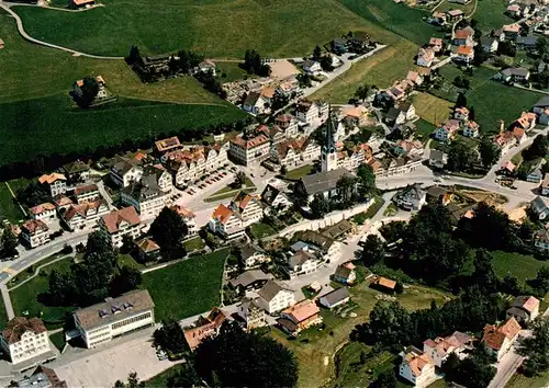 AK / Ansichtskarte  Gais_AR Fliegeraufnahme mit Hotel Krone Feldpost Gais_AR