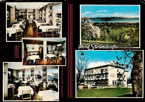 AK / Ansichtskarte 73898294 Kressbronn_Bodensee Hotel Strandcafe Kressbronn Bodensee