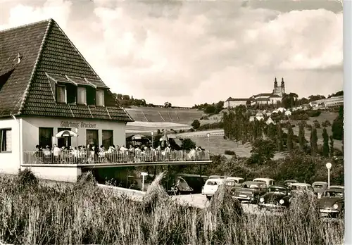 AK / Ansichtskarte  Banz_Bad_Staffelstein Gaestehaus Bruckner am Banzer Wald Restaurant Banz_Bad_Staffelstein