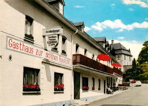 AK / Ansichtskarte  Molsberg_Westerwald Gasthaus zur schoenen Aussicht Molsberg_Westerwald