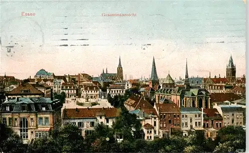 AK / Ansichtskarte  Essen__Ruhr Stadtpanorama 