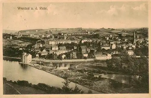 AK / Ansichtskarte  Werden_Ruhr_Essen Panorama 