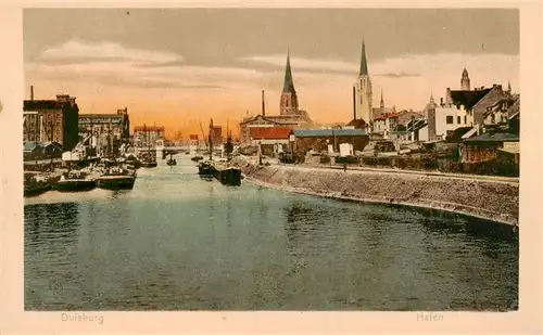 AK / Ansichtskarte  Duisburg__Ruhr Hafen 