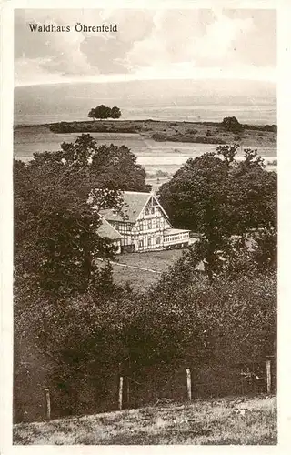 AK / Ansichtskarte  oehrenfeld_Ilsenburg_Harz Panorama Waldhaus 