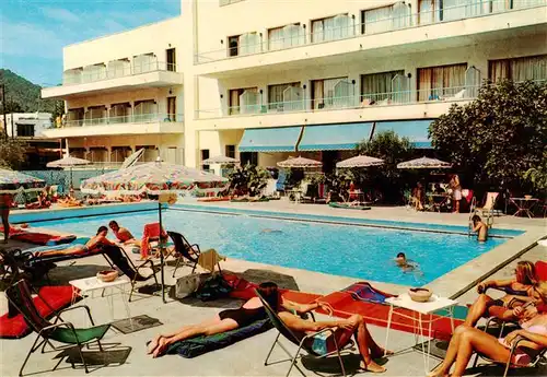 AK / Ansichtskarte 73898467 Paguera_Mallorca_Islas_Baleares_ES Hotel Gaya Piscina 