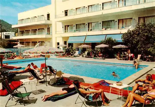 AK / Ansichtskarte  Paguera_Mallorca_Islas_Baleares_ES Hotel Gaya Piscina 