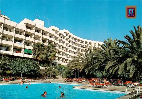 AK / Ansichtskarte 73898497 Playa_de_las_Americas_Arona_Tenerife_Islas_Canarias_ES Apartamentos Borinque Piscina 