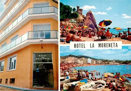 AK / Ansichtskarte  Lloret_de_Mar Hotel La Moreneta Playa Lloret_de_Mar