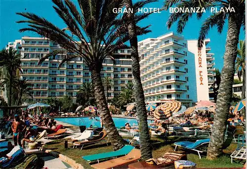 AK / Ansichtskarte  Illetas_Mallorca_ES Gran Hotel Bonanza Playa Piscina 