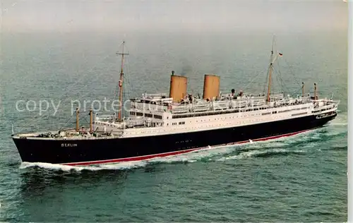 AK / Ansichtskarte  Dampfer_Oceanliner MS Berlin 19100 GRT North German Lloyd 