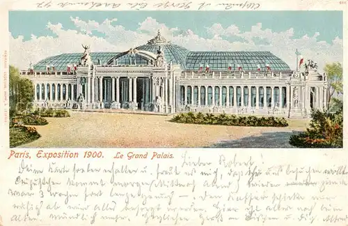 AK / Ansichtskarte  Exposition_Universelle_Paris_1900 Le Grand Palais 