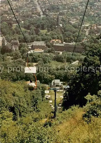 AK / Ansichtskarte  Sessellift_Chairlift_Telesiege Thale Harz Kr. Quedinburg 