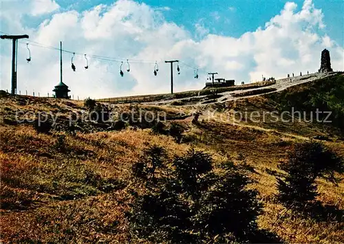 AK / Ansichtskarte  Sessellift_Chairlift_Telesiege Feldberg Schwarzwald  