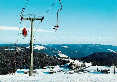 AK / Ansichtskarte  Sessellift_Chairlift_Telesiege Feldberg  