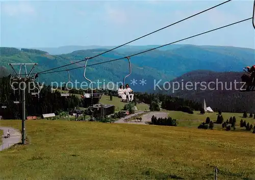 AK / Ansichtskarte  Sessellift_Chairlift_Telesiege Feldberg Hochschwarzwald  