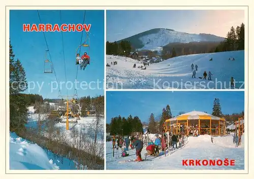 AK / Ansichtskarte  Sessellift_Chairlift_Telesiege Harrachov Krkonose 