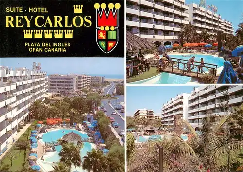 AK / Ansichtskarte  Playa_del_Ingles_Gran_Canaria_ES Suite Hotel Rey Carlos Swimming Pool 