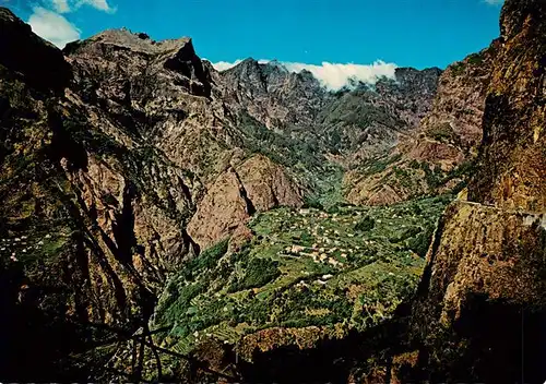 AK / Ansichtskarte  Curral_das_Freiras_Madeira_PT Uma aldeia do interior Inland village 