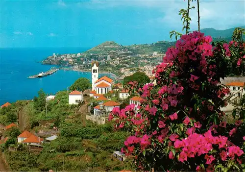 AK / Ansichtskarte  Funchal_Madeira_PT Vista oeste Panorama Blick von Westen 