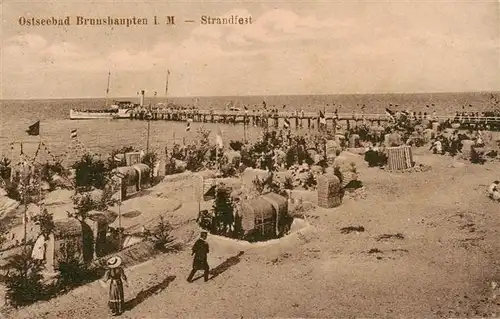 AK / Ansichtskarte  Brunshaupten_Kuehlungsborn_Ostseebad Strandfest 