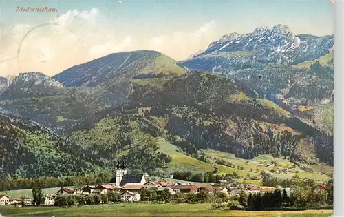 AK / Ansichtskarte  Niederaschau_Chiemgau Panorama Niederaschau Chiemgau