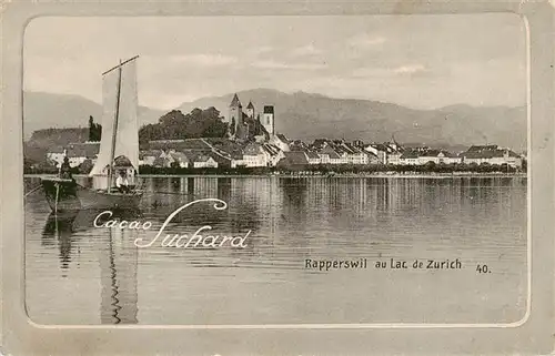 AK / Ansichtskarte  Rapperswil_BE au Lac de Zurich Rapperswil BE