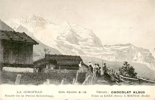 AK / Ansichtskarte  Kleine_Scheidegg_Interlaken_BE La Jungfrau Route de la Petite Scheidegg 
