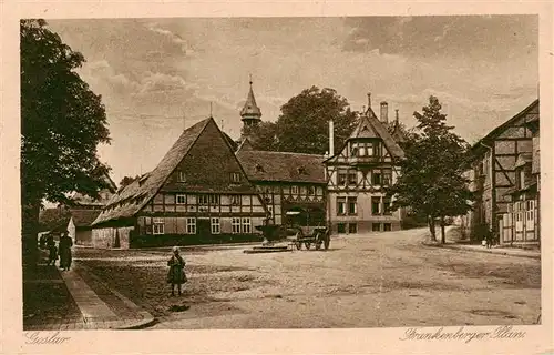 AK / Ansichtskarte  Goslar Frankenberger Plan Goslar