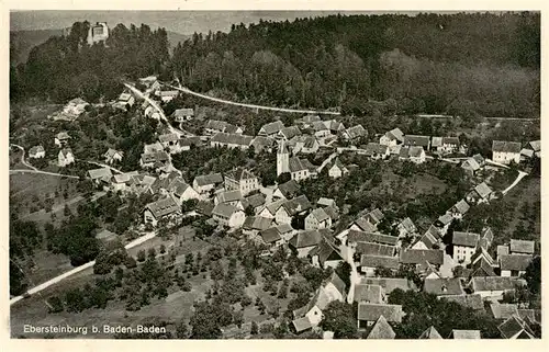 AK / Ansichtskarte  Ebersteinburg Fliegeraufnahme Ebersteinburg