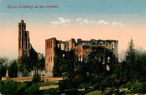 AK / Ansichtskarte  Bad_Duerkheim Ruine Limburg Bad_Duerkheim