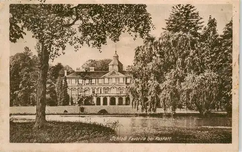 AK / Ansichtskarte  Rastatt Schloss Favorite Rastatt