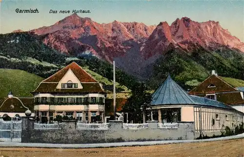 AK / Ansichtskarte  Garmisch-Partenkirchen Neues Kurhaus Garmisch-Partenkirchen