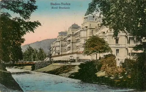 AK / Ansichtskarte  Baden-Baden Hotel Stephanie Baden-Baden