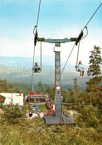 AK / Ansichtskarte  Sessellift_Chairlift_Telesiege Karkonosze  