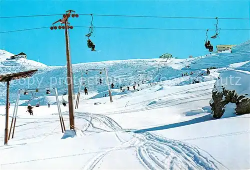 AK / Ansichtskarte  Sessellift_Chairlift_Telesiege Canazei Fassa Dolomiti 