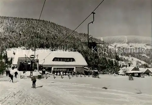 AK / Ansichtskarte  Sessellift_Chairlift_Telesiege Szczyrk Doina  