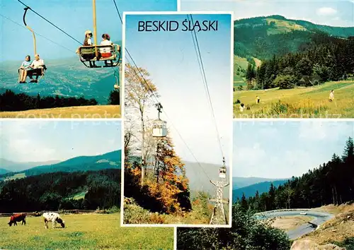 AK / Ansichtskarte  Sessellift_Chairlift_Telesiege Beskid Slaski  