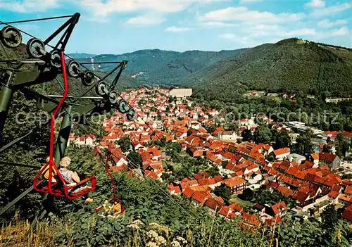 AK / Ansichtskarte  Sessellift_Chairlift_Telesiege Bad Lauterberg Oberharz Hausberg 