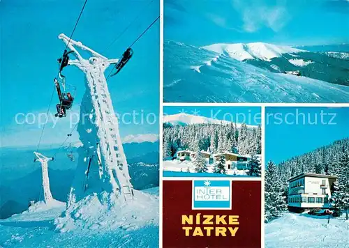 AK / Ansichtskarte  Sessellift_Chairlift_Telesiege Nizke Tatry  