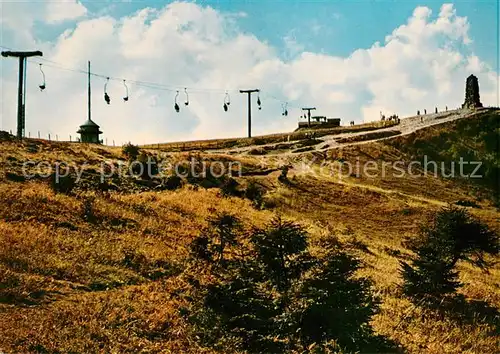 AK / Ansichtskarte  Sessellift_Chairlift_Telesiege Feldberg Schwarzwald 