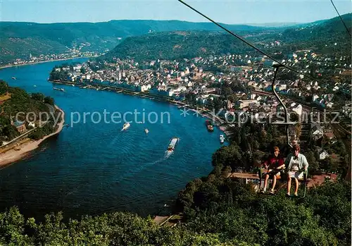AK / Ansichtskarte  Sessellift_Chairlift_Telesiege Boppard am Rhein 