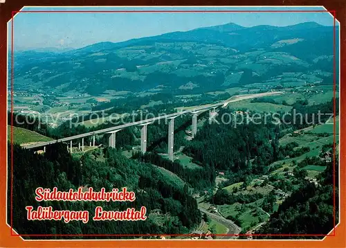 AK / Ansichtskarte  Autobahn_Autostrada_Autoroute Taluebergang Lavanttal Kaernten  